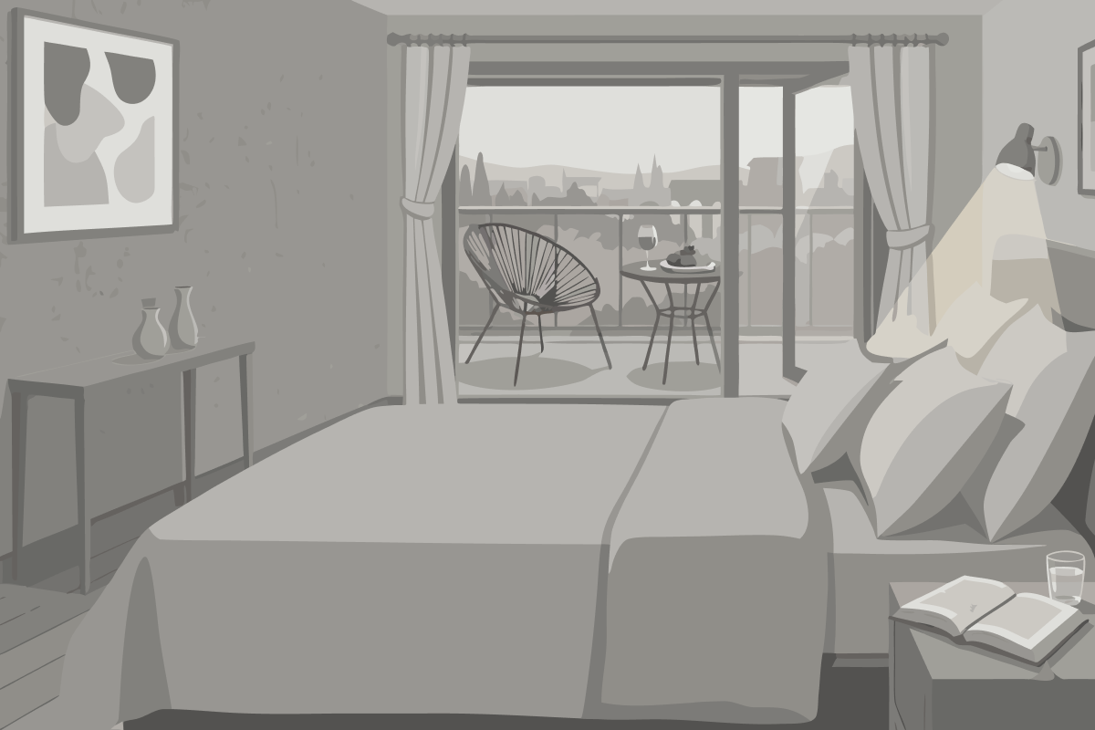 Queen Room with Two Queen Beds and Adapted Tub - Mobility Accessible